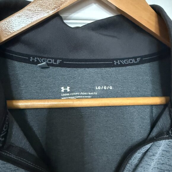 Men's Under Armour Quarter-Zip Golf Pullover - Picture 4 of 4